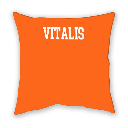 Clemson - NCAA Men's Track & Field : Khailan Vitalis - Pillow-1