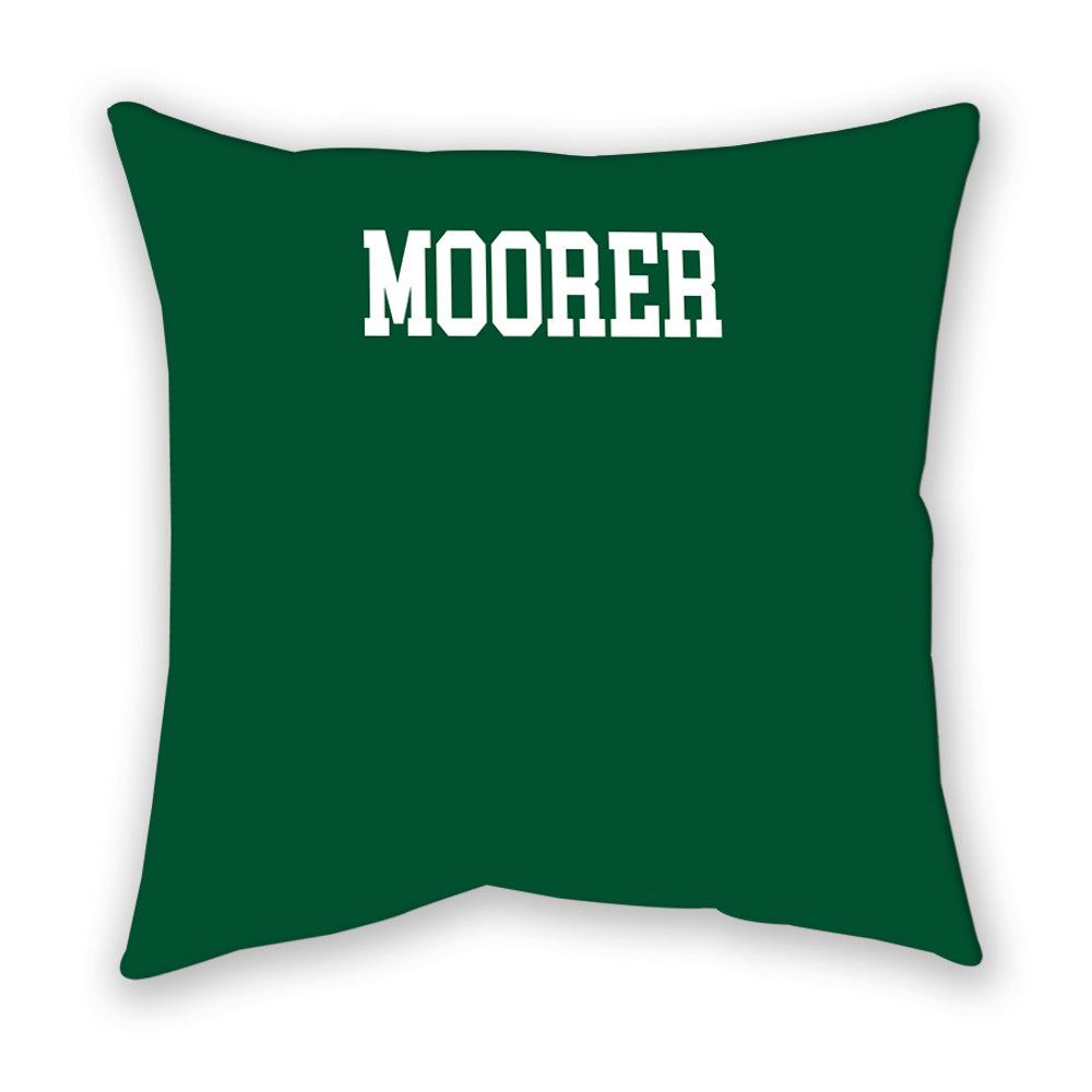 Miami - NCAA Women's Track & Field : Janay Moorer - Pillow-1