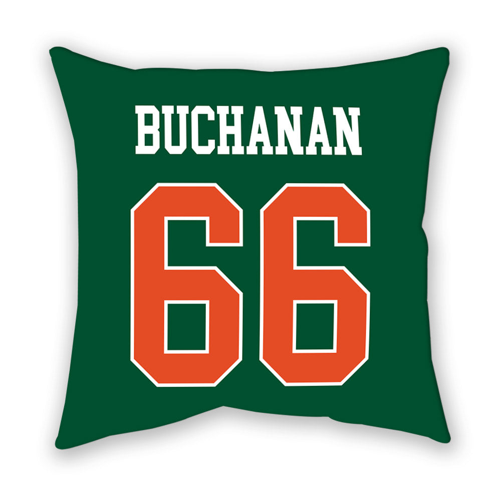 Miami - NCAA Football : Max Buchanan - Pillow-1