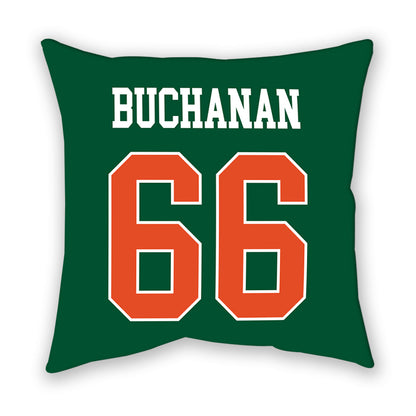Miami - NCAA Football : Max Buchanan - Pillow-1