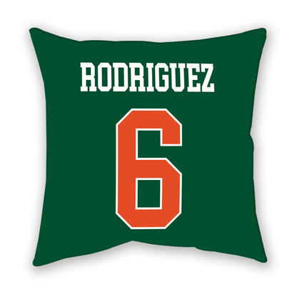Miami - NCAA Women's Volleyball : Ariana Rodriguez - Pillow-1