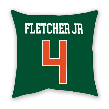 Miami - NCAA Football : Mark Fletcher Jr - Pillow-1
