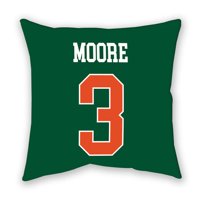 Miami - NCAA Football : Joshua Moore - Pillow-1
