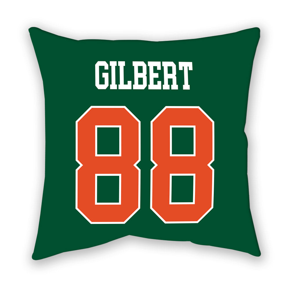 Miami - NCAA Football : Luka Gilbert - Pillow-1