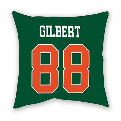 Miami - NCAA Football : Luka Gilbert - Pillow-1