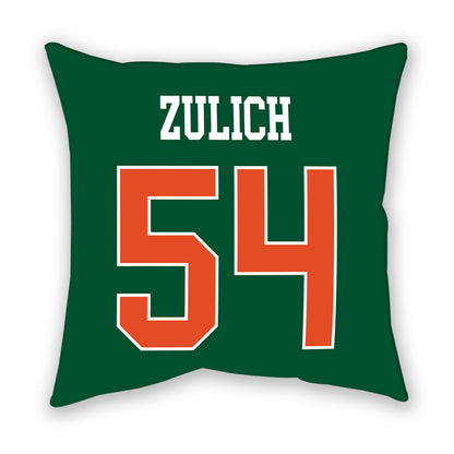 Miami - NCAA Women's Basketball : Sophia Zulich - Pillow-1