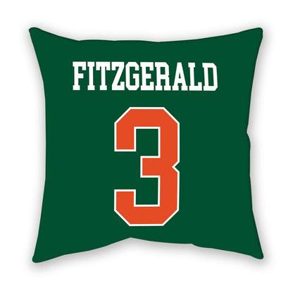 Miami - NCAA Football : Bryce Fitzgerald - Pillow-1