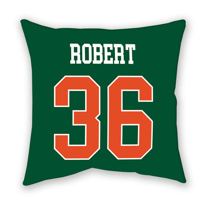 Miami - NCAA Baseball : Nick Robert - Pillow-1