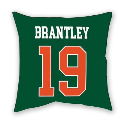 Miami - NCAA Football : Charles "Chuck" Brantley - Pillow-1