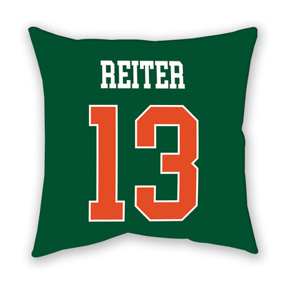 Miami - NCAA Women's Volleyball : Billie Reiter - Pillow-1