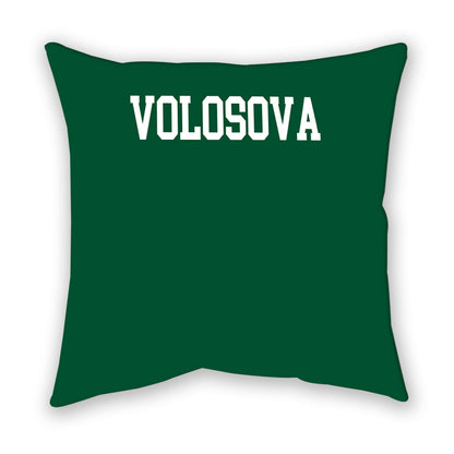 Miami - NCAA Women's Tennis : Daria Volosova - Pillow-1