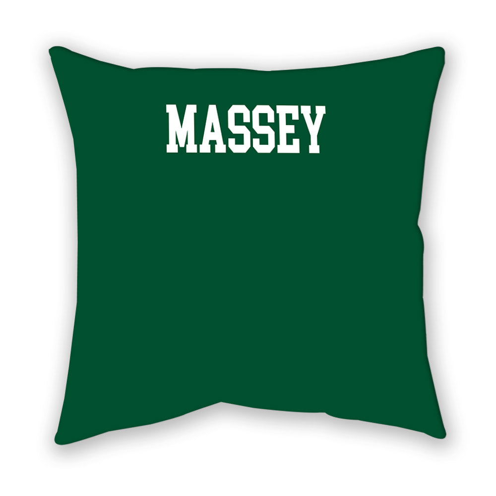 Miami - NCAA Women's Swimming & Diving : Ashlyn Massey - Pillow-1