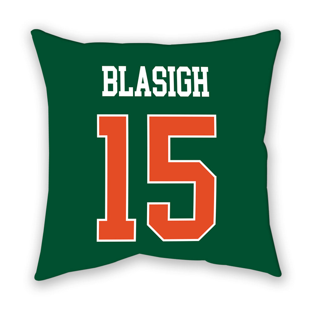 Miami - NCAA Women's Basketball : Vittoria Blasigh - Pillow-1