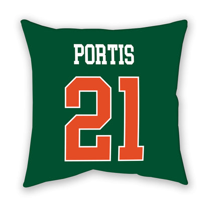 Miami - NCAA Football : Camdin Portis - Pillow-1