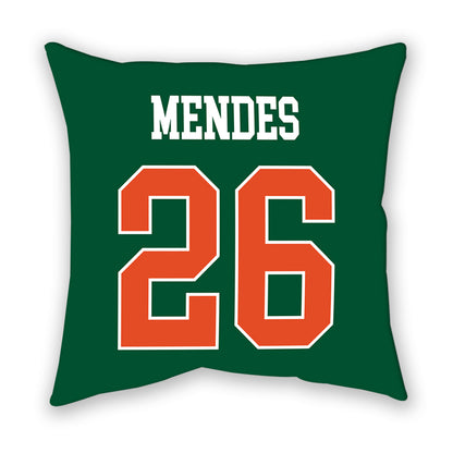 Miami - NCAA Women's Basketball : Dayana Mendes - Pillow-1