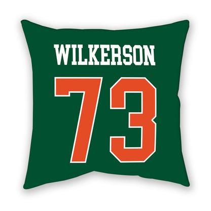 Miami - NCAA Football : Jaden Wilkerson - Pillow-1