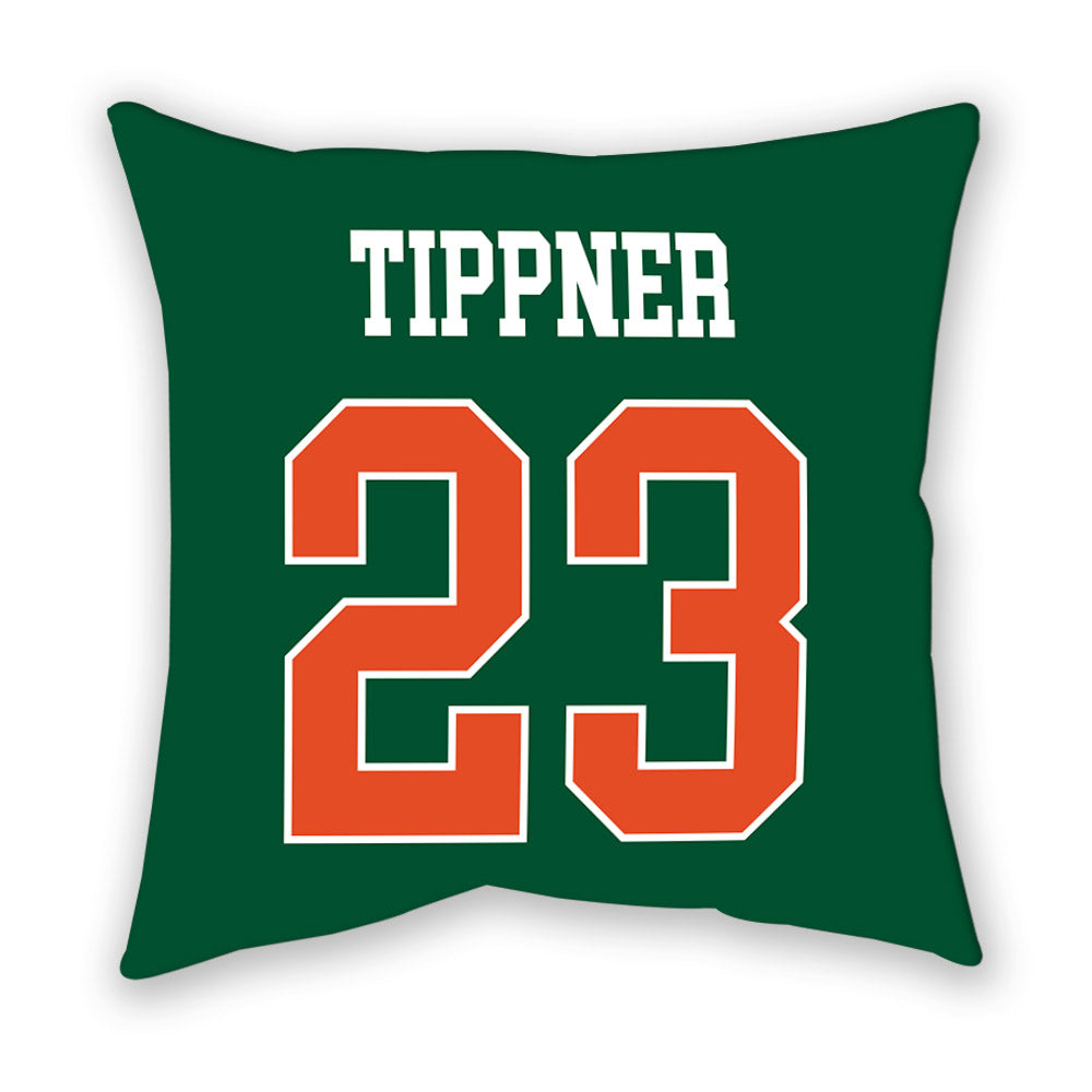Miami - NCAA Women's Basketball : Meredith Tippner - Pillow-1