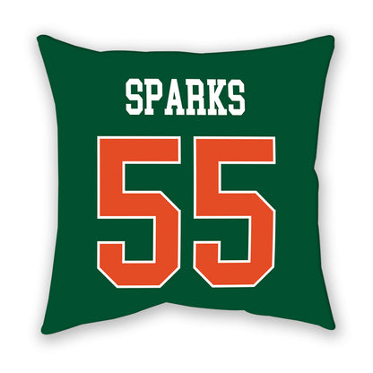 Miami - NCAA Football : JJ Sparks - Pillow-1