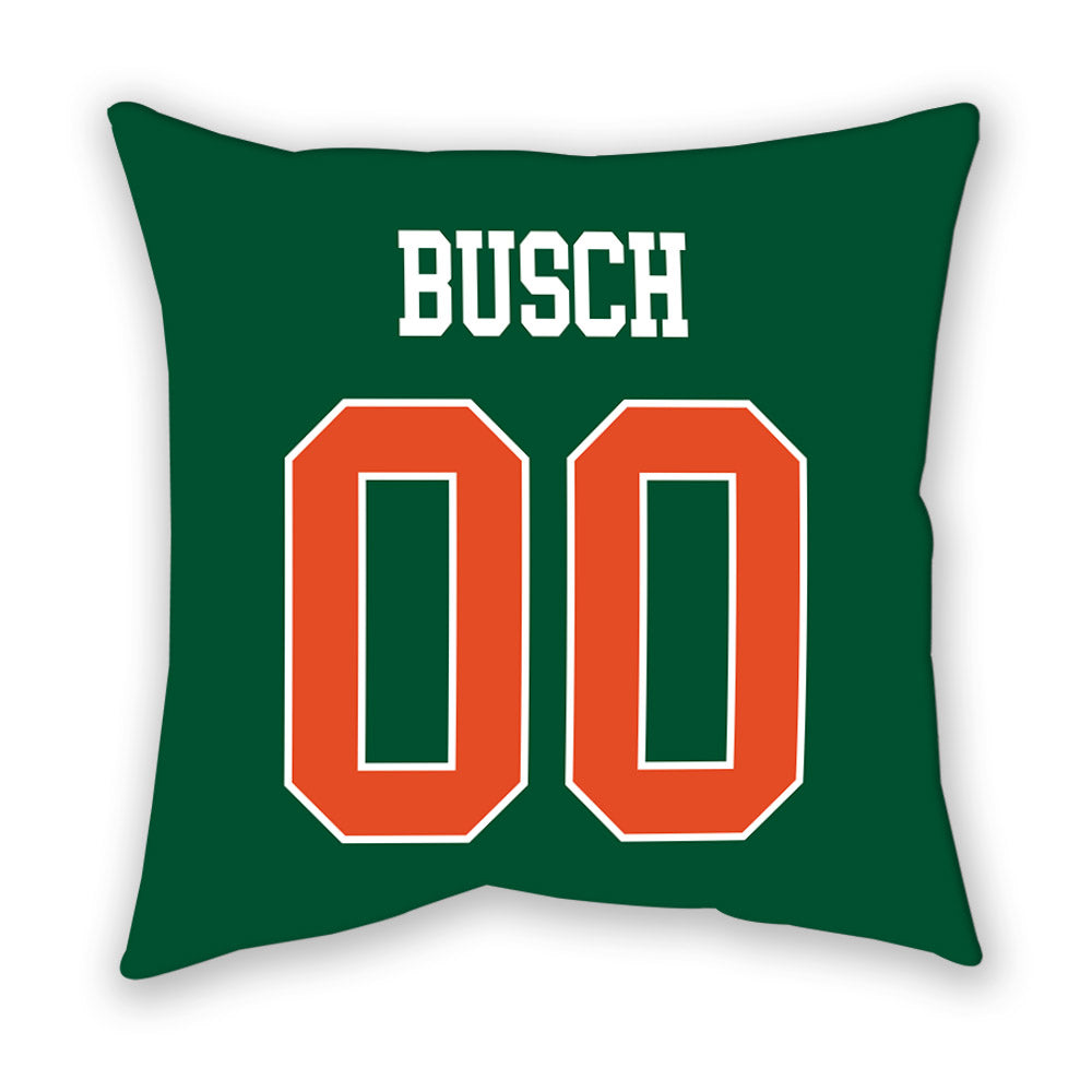 Miami - NCAA Football : Karsten Busch - Pillow-1