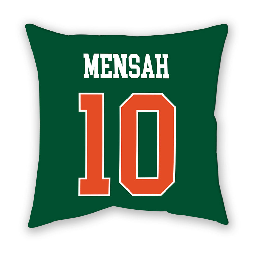 Miami - NCAA Football : Darian Mensah - Pillow-1