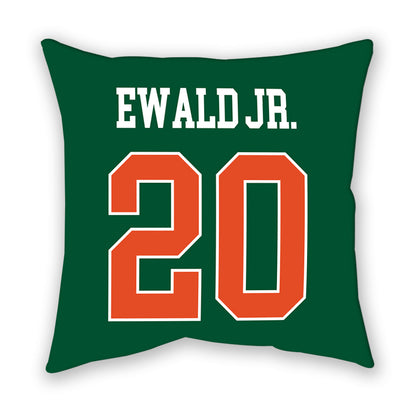 Miami - NCAA Football : Chris Ewald Jr. - Pillow-1