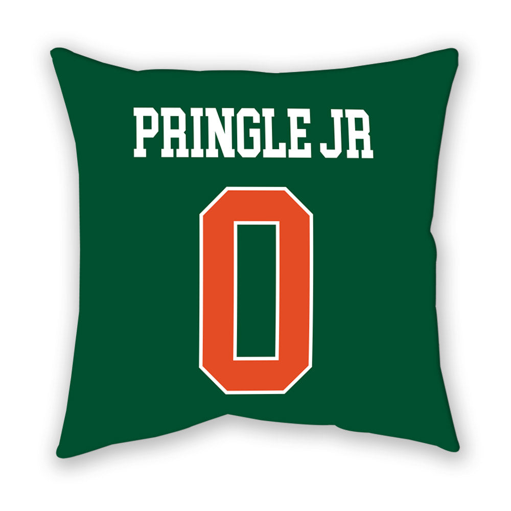 Miami - NCAA Football : Girard Pringle Jr - Pillow-1