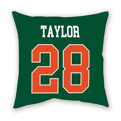 Miami - NCAA Football : Isaiah Taylor - Pillow-1