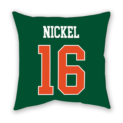 Miami - NCAA Football : Luke Nickel - Pillow-1