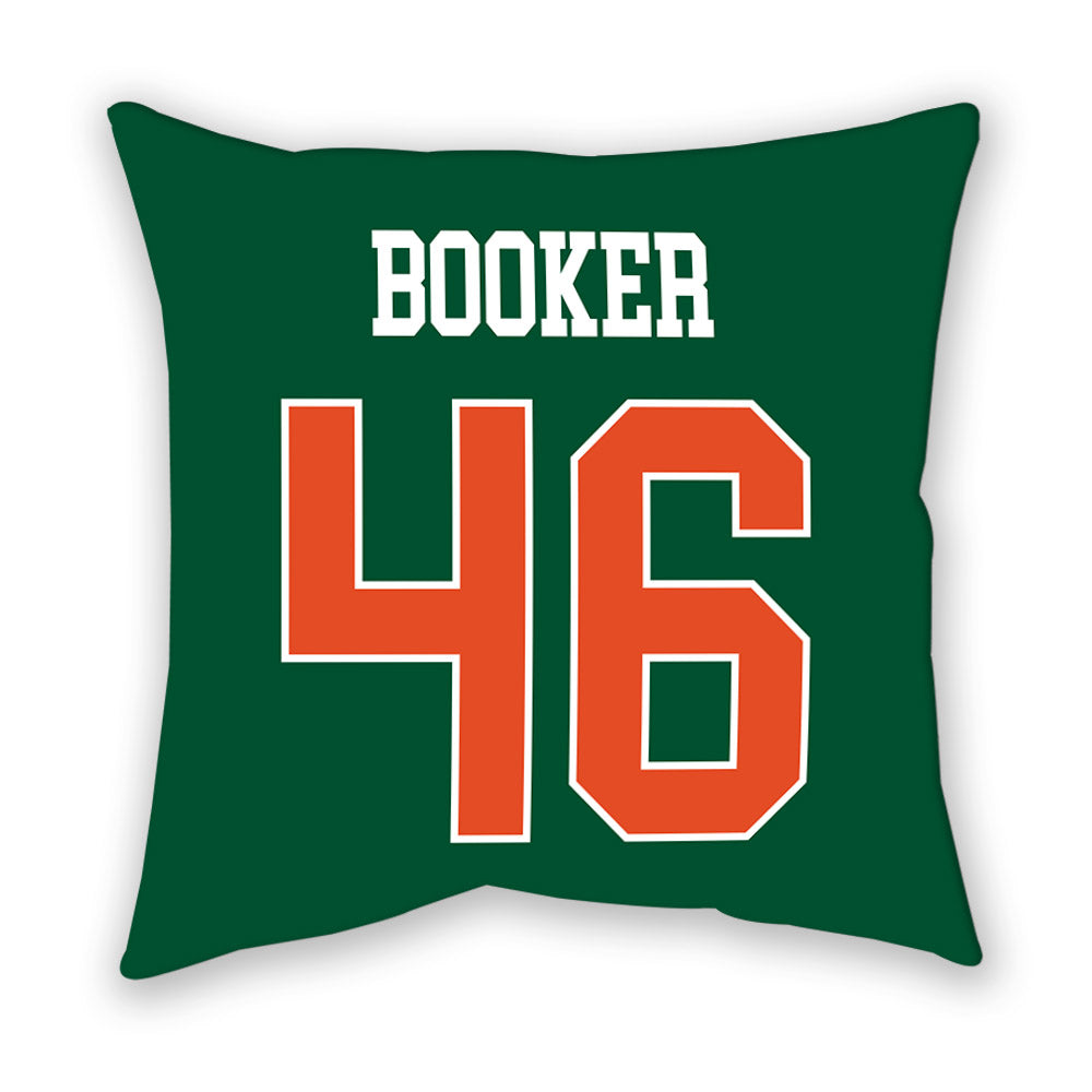 Miami - NCAA Football : Adam Booker - Pillow-1