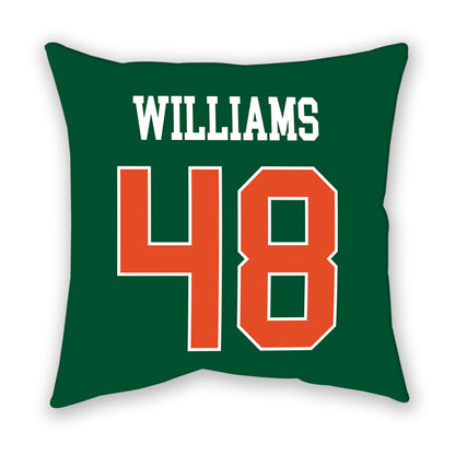 Miami - NCAA Football : Andres Williams - Pillow-1
