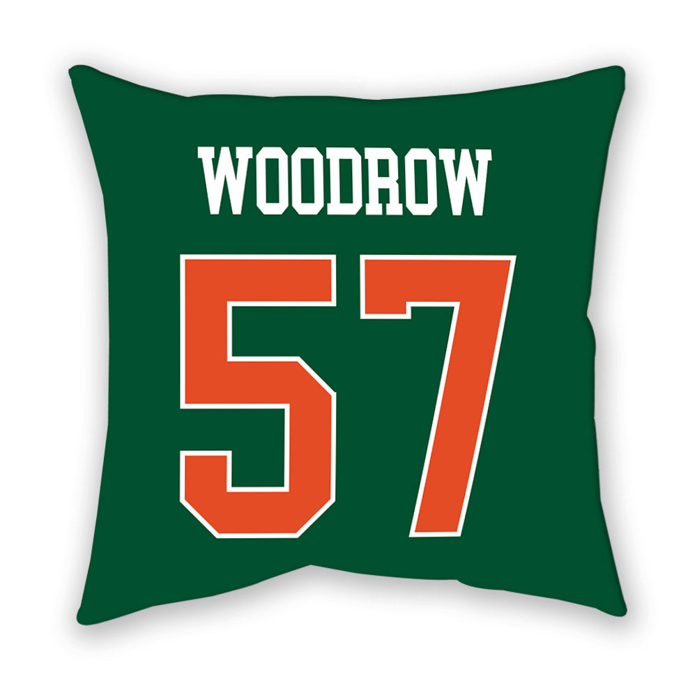 Miami - NCAA Football : Rhys Woodrow - Pillow-1