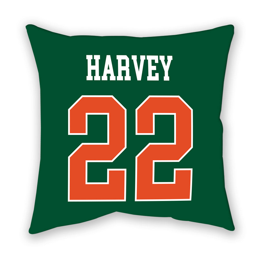 Miami - NCAA Women's Volleyball : Asia Harvey - Pillow-1