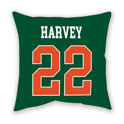 Miami - NCAA Women's Volleyball : Asia Harvey - Pillow-1