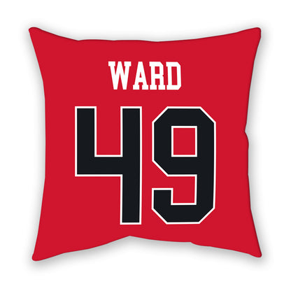 Rutgers - NCAA Football : Evan Ward - Pillow-1