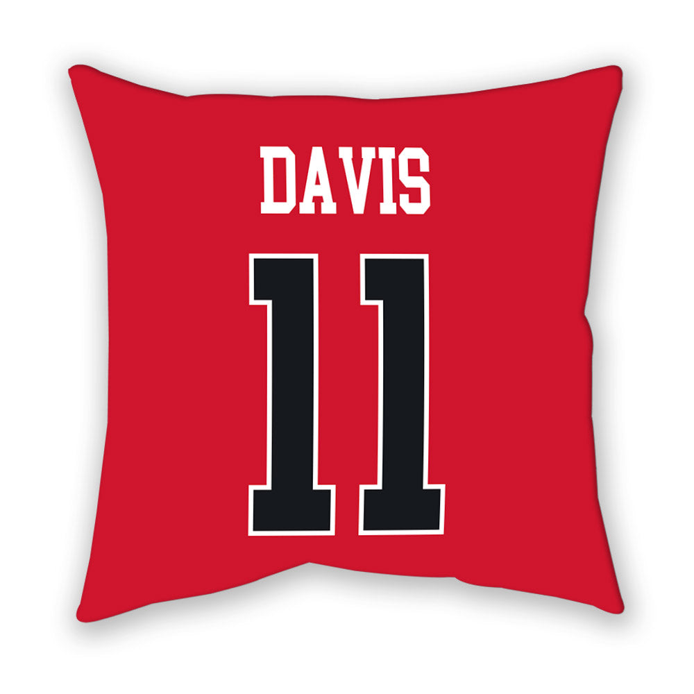 Rutgers - NCAA Football : Malachi Davis - Pillow-1