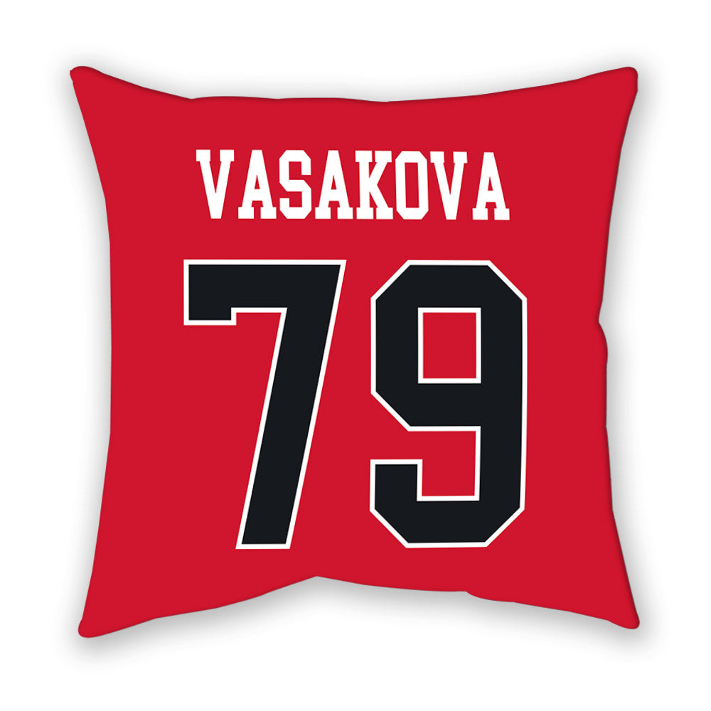 Rutgers - NCAA Women's Soccer : Adela Vasakova - Pillow-1