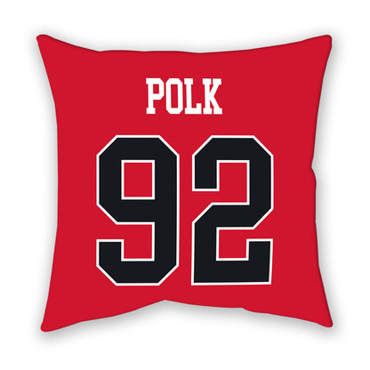 Rutgers - NCAA Football : Jermaine Polk - Pillow-1