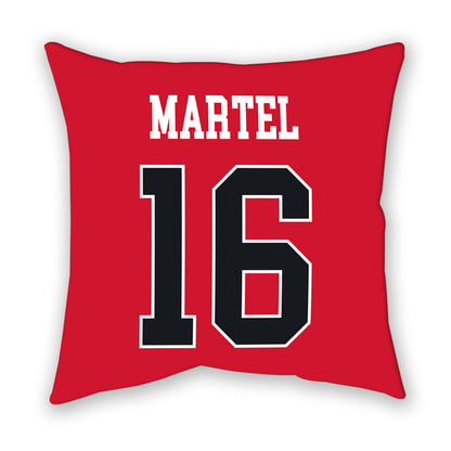 Rutgers - NCAA Baseball : Logan Martel - Pillow-1