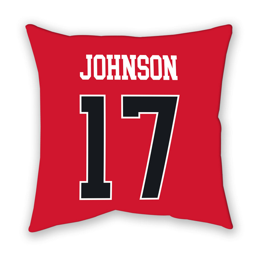 Rutgers - NCAA Football : MJ Johnson - Pillow-1