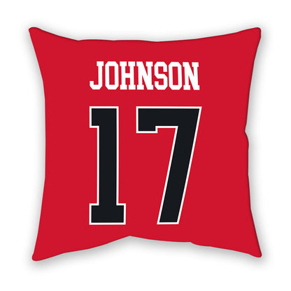 Rutgers - NCAA Football : MJ Johnson - Pillow-1