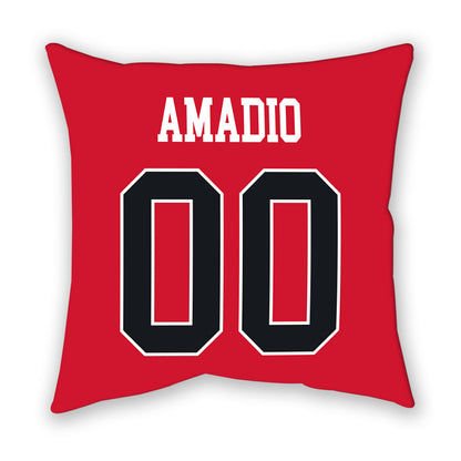 Rutgers - NCAA Softball : Allison Amadio - Pillow-1