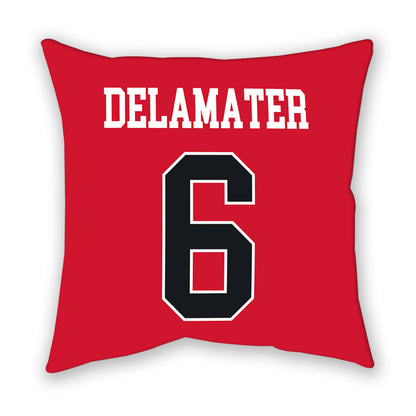 Rutgers - NCAA Women's Volleyball : Jenna DeLaMater - Pillow-1