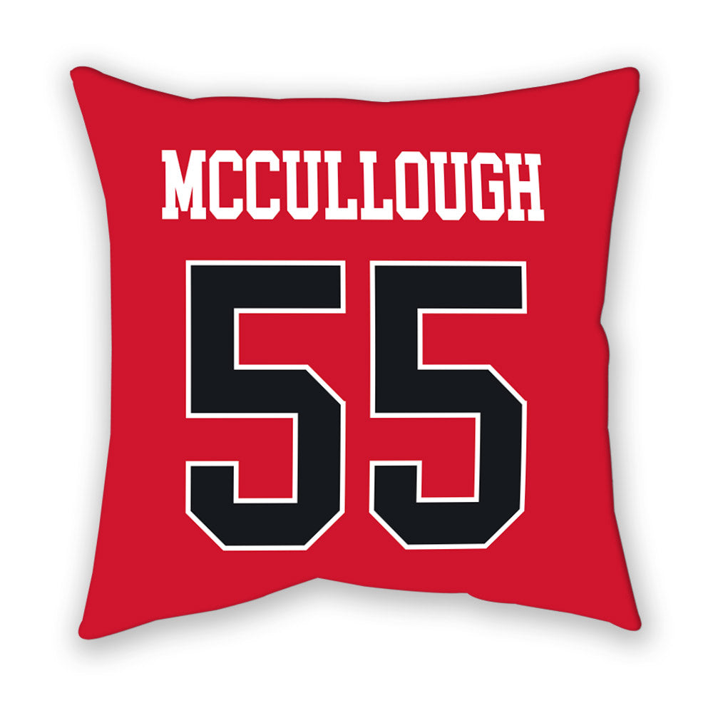 Rutgers - NCAA Men's Lacrosse : Charlie McCullough - Pillow-1