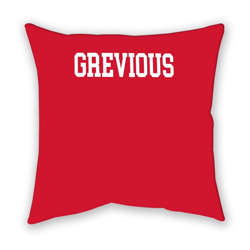 Rutgers - NCAA Men's Track & Field : Jayden Grevious - Pillow-1