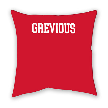 Rutgers - NCAA Men's Track & Field : Jayden Grevious - Pillow-1