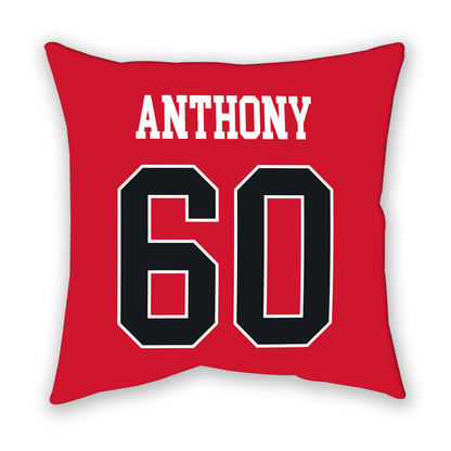 Rutgers - NCAA Football : Logan Anthony - Pillow-1
