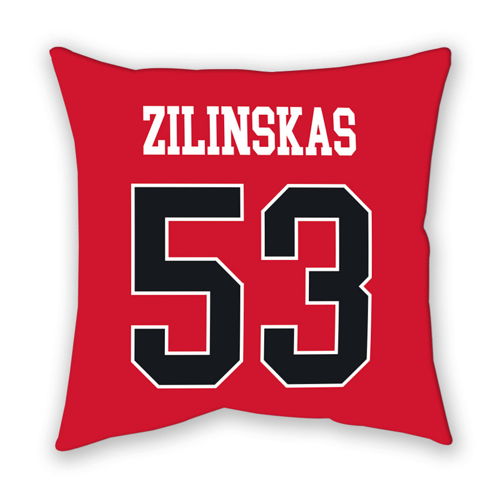Rutgers - NCAA Football : Hank Zilinskas - Pillow-1