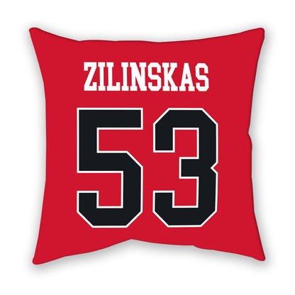 Rutgers - NCAA Football : Hank Zilinskas - Pillow-1