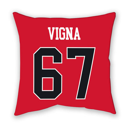 Rutgers - NCAA Football : Christopher Vigna - Pillow-1