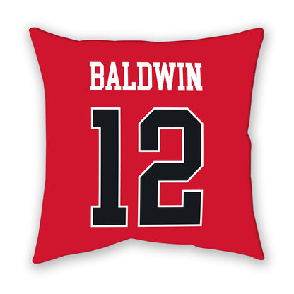 Rutgers - NCAA Women's Volleyball : Brooke Baldwin - Pillow-1